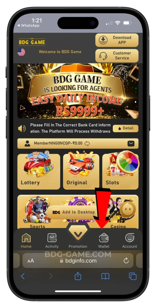 bdg0game-wallet